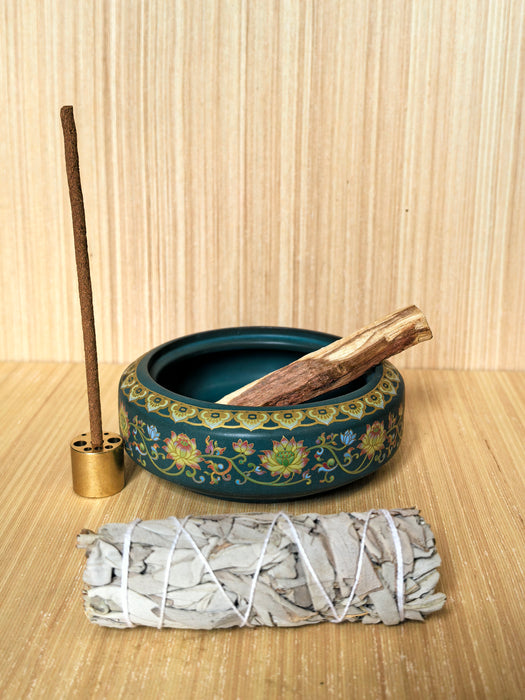 Portaincenso universale in ceramica