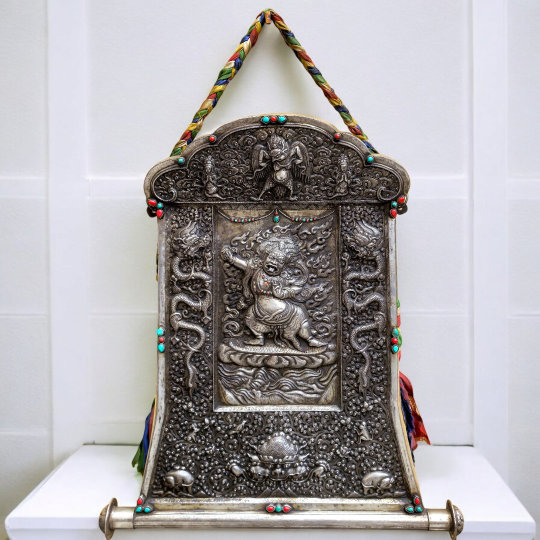 Thanka Vajrapani in Farro — Tibet shop milano
