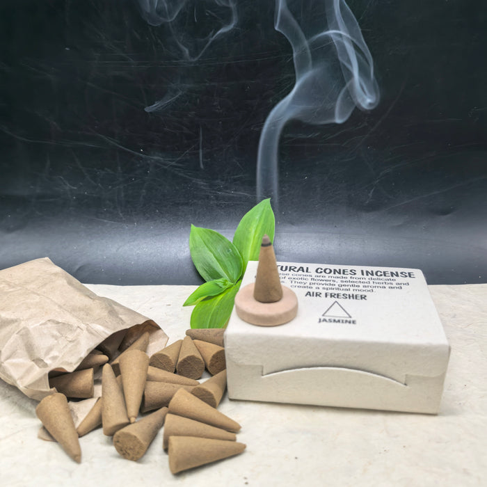 Incenso Coni al Sandalo – Fresca Aria con Porta Incenso