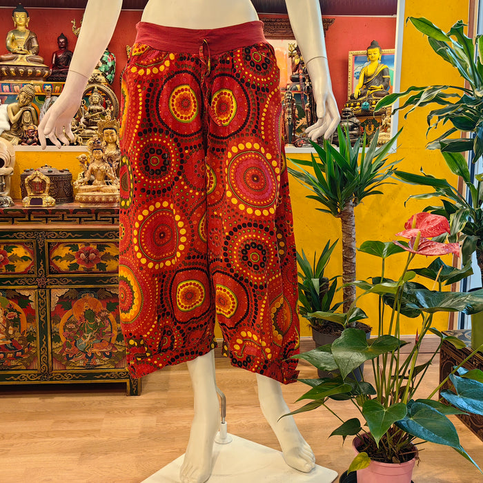 Pantalone corto floreale