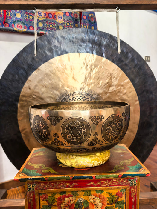 Campana tibetana Sette Chakra