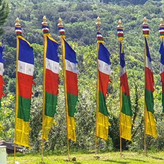 Bandiere di Preghiere Verticale — Tibet shop milano