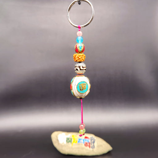Porta Chiave Tibetana con OM (6593385889956)