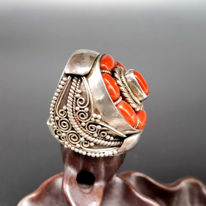 Anello Argento Coralli (6605114507428)