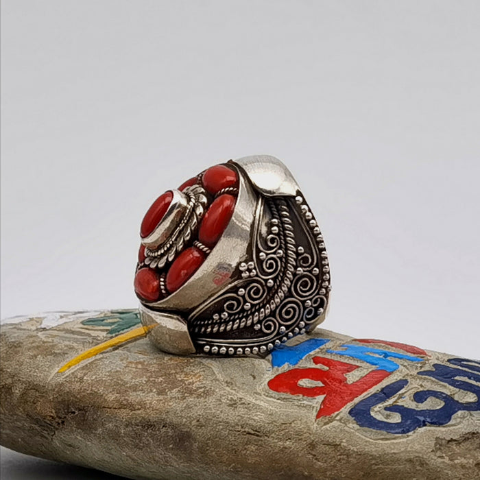 Anello Argento Coralli (6605114507428)