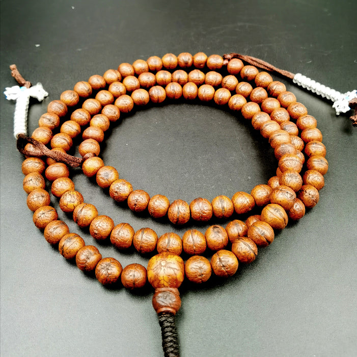 Mala 108 grani bodhicita con contatore di mandra (7427360784606)