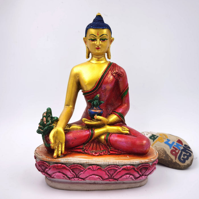 Buddha della Medicina Pinto a Mano (7438718697694)