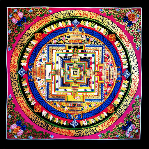 Mandala di kalachakra 30 cm (7440136831198)