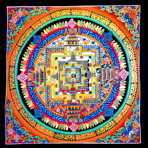 Mandala di kalachakra 30 cm (7440135913694)