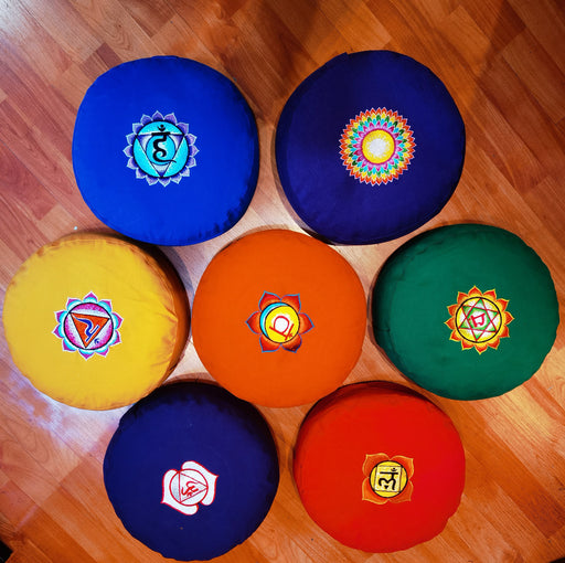 Cuscini rotondi Cuscini per cuscini per meditazione Boho Yoga Cuscini per  pavimenti indiani Boho colorati ricamati patchwork Cuscino indiano -   Italia