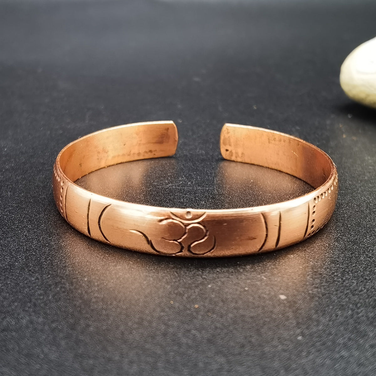 Bracciale in rame opaco, molto elegante, senza calamite, normal, Rame