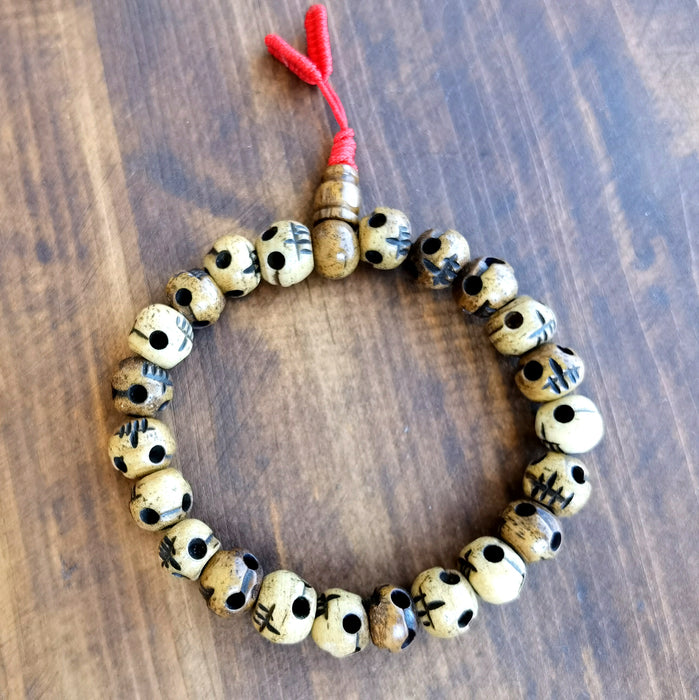 Bracciale con teschio