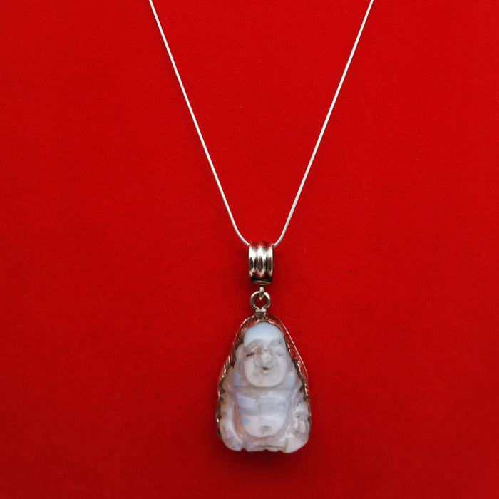 ciondolo con buddha della fortuna
