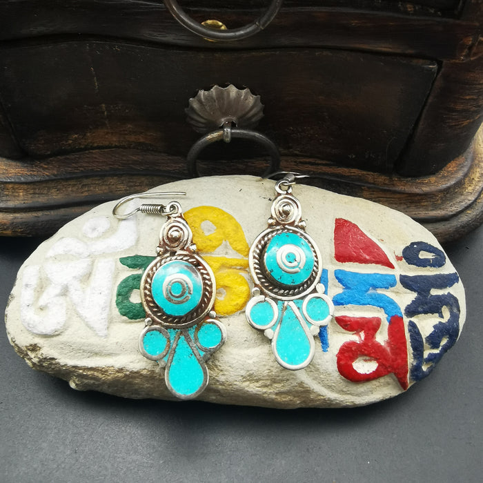 orecchini tibetani