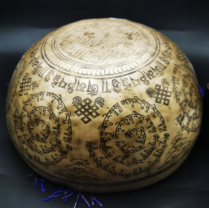 Campana Tibetana Tara Verde