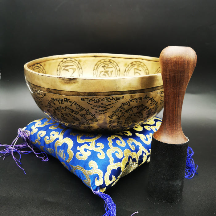 Campana Tibetana Tara Verde